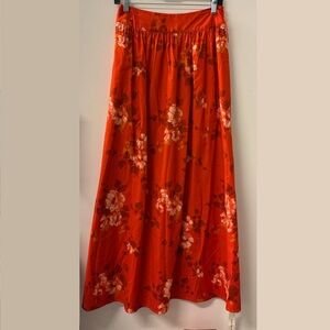 NWT reformation floral print skirt